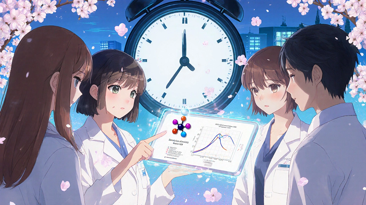 Medical residents learning about generics through an FDA microlearning module with real-time data.