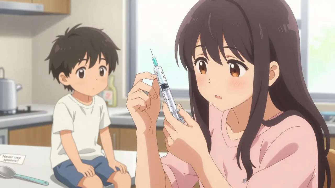 How to Measure Children’s Medication Doses Correctly at Home