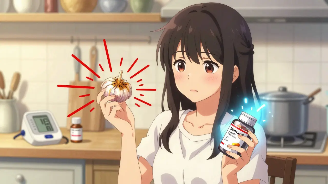 Garlic Supplements and Anticoagulants: What You Need to Know About Bleeding Risk