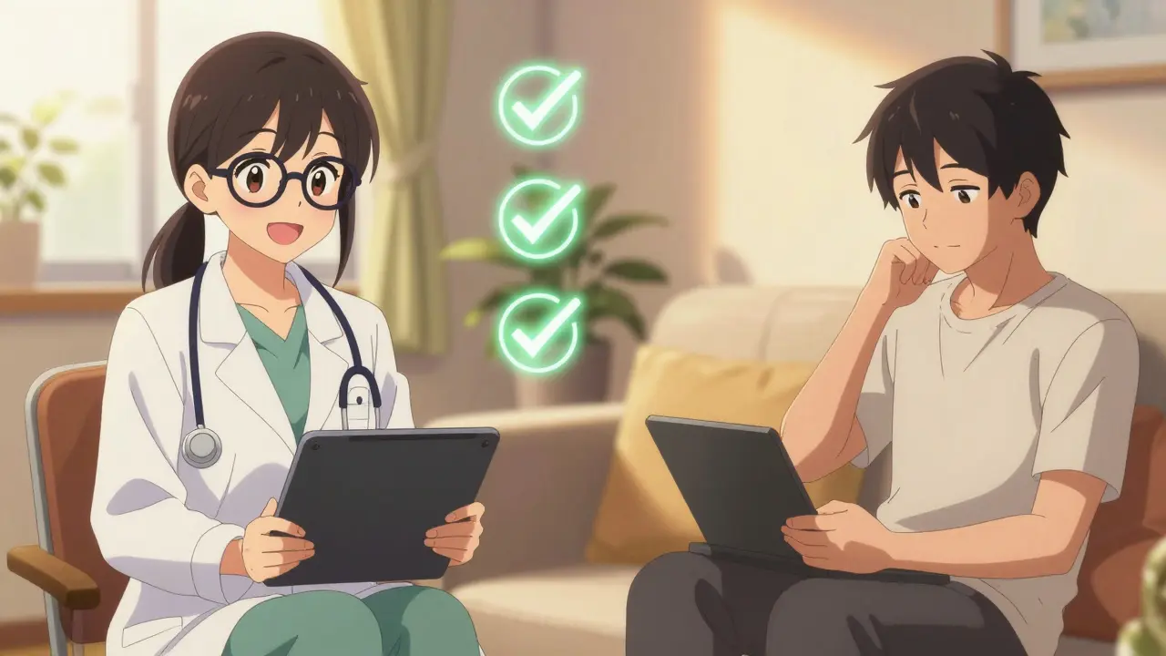 Safe online doctor consultation via video call